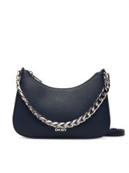 DKNY Torebka R52EAI10 Granatowy. Niebieskie torebki klasyczne damskie DKNY, bez wzorów, ze skóry, bez dodatków. Za 609.99 zł.