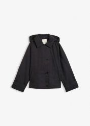 Kurtka przejściowa oversize. Brązowe kurtki damskie bonprix, bez wzorów. Za 219.99 zł.