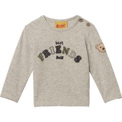 Koszulka w kolorze szarym. Brązowe t-shirty chłopięce Steiff, bez wzorów, bez ramiączek. W wyprzedaży za 42.95 zł.