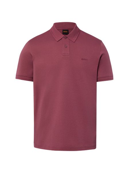 BOSS Orange koszulka polo - Pe_Interlock Mężczyźni Bawełna różowy, L. Czerwone koszulki polo męskie Boss Orange, l, bez wzorów, z bawełny, bez ramiączek. Za 449.95 zł.