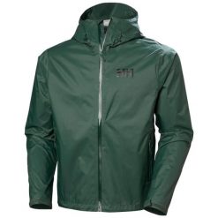 Kurtka narciarska Helly Hansen Loke Terra. Zielone kurtki męskie Helly Hansen, na lato, m, bez wzorów, z materiału. Za 581.65 zł.