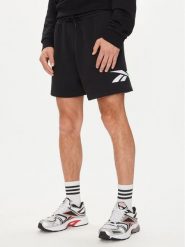 Reebok Szorty sportowe Classic Brand Proud 100067656 Czarny Regular Fit. Czarne szorty męskie Reebok, bez wzorów, z bawełny, sportowe. Za 109.99 zł.