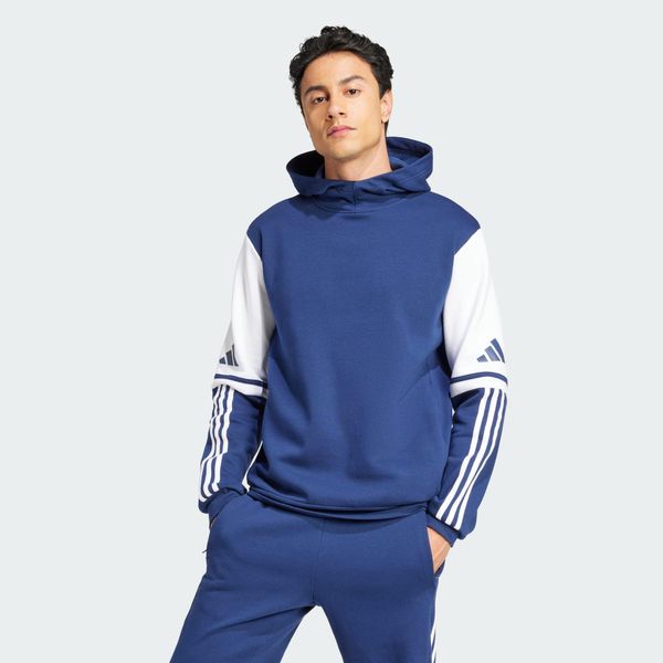 Bluza z kapturem Squadra 25 Sweat. Białe bluzy z kapturem męskie Adidas, m, z materiału. Za 239.00 zł.
