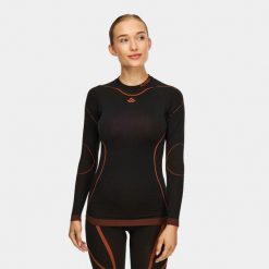 Bluza termoaktywna damska Alpinus Lillehammer. Czarne bluzy bez kaptura damskie Alpinus, xl. Za 159.00 zł.