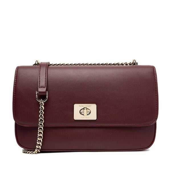 Torebka Nine West. Czerwone torebki klasyczne damskie Nine West, bez wzorów, bez dodatków. Za 249.99 zł.