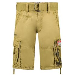 Bermudy Geographical Norway PASTEQUE EO MEN 063 mastyks (jasnobeżowy) męska. Brązowe szorty męskie Geographical Norway, m, trekkingowe. Za 139.00 zł.