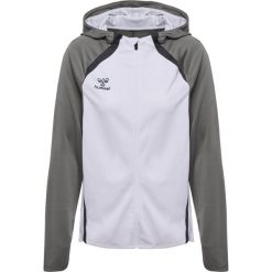 Damska kurtka z kapturem Hummel Lead 2.0. Białe kurtki damskie HUMMEL, bez wzorów, z dresówki, z kapturem. Za 288.00 zł.