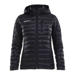 Kurtka damska Craft isolate. Czarne kurtki damskie Craft, bez wzorów, bez kaptura. W wyprzedaży za 284.50 zł.