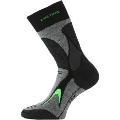 Skarpety trekkingowe Lasting TRX 906 Merino. Czarne skarpetki damskie LASTING, bez wzorów, z wełny. Za 89.00 zł.