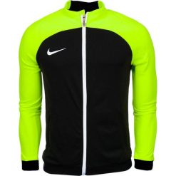 Bluza sportowa męska Nike NK Dri-FIT Academy Pro Trk JKT K. Zielone bluzy bez kaptura męskie Nike, bez wzorów, sportowe, bez kołnierzyka, bez ramiączek. Za 183.24 zł.