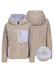 Sublevel Kurtka polarowa w kolorze lawendowo-szarym rozmiar: L. Szare kurtki damskie Sublevel, l, bez wzorów, z polaru, bez kaptura. Za 135.49 zł.