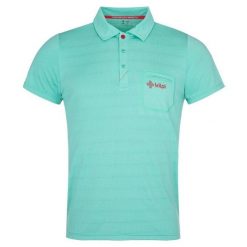 Męska koszulka polo Kilpi GIVRY-M. Niebieskie t-shirty sportowe męskie Kilpi, m, z materiału, bez ramiączek, trekkingowe. Za 130.00 zł.