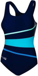 Strój jednoczęściowy pływacki damski Aqua Speed Stella. Niebieskie stroje jednoczęściowe damskie Aqua-Speed, bez wzorów. Za 139.99 zł.