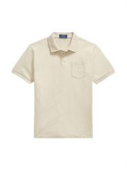 Polo Ralph Lauren Polo 323970332500 Beżowy Regular Fit. Brązowe t-shirty chłopięce Polo Ralph Lauren, bez wzorów, z bawełny, bez ramiączek. Za 379.99 zł.