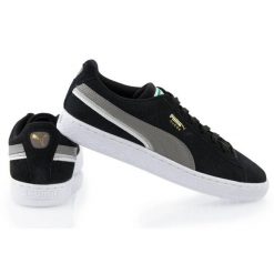 Buty do chodzenia męskie Puma Suede Triplex skórzane. Czarne buty sportowe na co dzień męskie Puma, bez zapięcia, trekkingowe, Puma Suede. Za 383.00 zł.