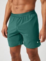 Bjorn_borg ACE PRO 7" SHORTS z recyklingowanego poliestru – MALLARD GREEN. Zielone szorty męskie Björn Borg, m, na fitness i siłownię. Za 319.50 zł.