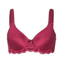 Cellbes Biustonosz Molly ciemnoczerwony female czerwony 70A. Czerwone biustonosze sportowe damskie Cellbes, bez wzorów, z koronki. Za 89.00 zł.