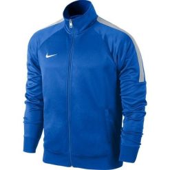 Bluza do piłki nożnej męska Nike Team Club Trainer. Niebieskie bluzy bez kaptura męskie Nike, m. Za 129.00 zł.