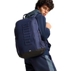 Plecak Puma S Backpack 26L, Dla obu płci. Niebieskie plecaki damskie Puma, bez wzorów, z poliesteru, sportowe. Za 190.00 zł.