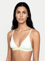Calvin Klein Swimwear Góra od bikini LV00Q61208 Zielony. Zielone bikini damskie Calvin Klein Swimwear, bez wzorów. Za 249.99 zł.