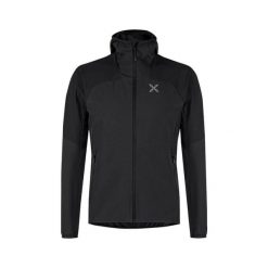 Kurtka męska Montura Rise Hooded. Czarne kurtki męskie MONTURA, m, bez wzorów, z softshellu, sportowe, bez kaptura. Za 489.99 zł.