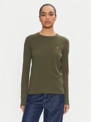 Polo Ralph Lauren Bluzka 211898699031 Zielony Regular Fit. Zielone bluzki damskie Polo Ralph Lauren, xs, bez wzorów, z bawełny, bez ramiączek. Za 219.99 zł.