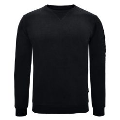 Bluza z bawełny Guros Play. Czarne bluzy sportowe damskie ELPLAYER, bez wzorów, z bawełny, bez ramiączek, bez kaptura. W wyprzedaży za 91.00 zł.