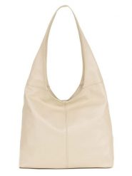 Anna Morellini Skórzany shopper bag "Barga" w kolorze beżowym - 33 x 32 x 16 cm rozmiar: onesize. Brązowe shopper bag damskie Anna Morellini, bez wzorów, z materiału, na ramię, bez dodatków. Za 354.69 zł.