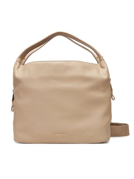 Liu Jo Torebka Ecs M Hobo AF5058 E0058 Beżowy. Brązowe torebki klasyczne damskie Liu Jo, bez wzorów, ze skóry, bez dodatków. Za 429.99 zł.