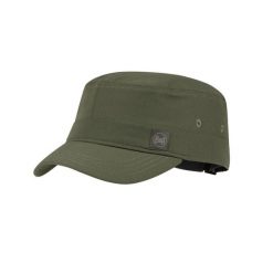 Czapka z daszkiem Buff Military Cap - solid khaki. Zielone czapki męskie Buff, bez wzorów, z elastanu, militarne. Za 131.99 zł.