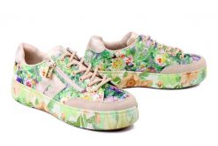 RIEKER M7711-91 multi, półbuty damskie. Półbuty damskie Rieker, bez wzorów, bez obcasa, na platformie. Za 419.90 zł.