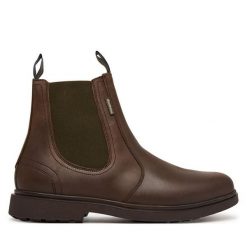 Sztyblety Barbour. Brązowe sztyblety męskie Barbour, bez zapięcia. Za 834.99 zł.