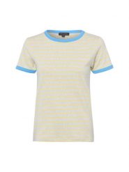 Franco Callegari Koszulka Kobiety Bawełna żółty, S. Żółte t-shirty damskie Franco Callegari, s, bez wzorów, z bawełny, bez kołnierzyka. Za 99.95 zł.