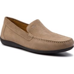 Mokasyny GEOX - U Ascanio A U920WA 00022 C5004 Sand. Brązowe mokasyny męskie Geox, z materiału. W wyprzedaży za 199.00 zł.