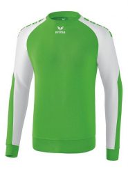 Erima Bluza "Essential 5-C" w kolorze zielono-białym rozmiar: XL. Zielone bluzy bez kaptura męskie Erima, xl. Za 79.40 zł.