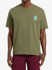 Koszulka bawełniana męska La Sportiva Moon Patch T-Shirt. Zielone t-shirty męskie La Sportiva, m, z aplikacjami, z bawełny, bez kołnierzyka. Za 219.99 zł.