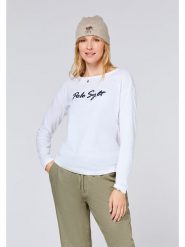 Polo Sylt Koszulka w kolorze białym rozmiar: XXL. Białe bluzki damskie Polo Sylt, xxl, bez wzorów, z bawełny, bez kołnierzyka, bez ramiączek. Za 74.63 zł.