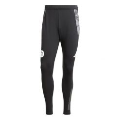 Spodnie treningowe Algérie Tiro 24. Czarne spodnie materiałowe męskie Adidas, bez wzorów. Za 261.00 zł.