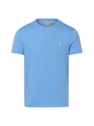 Polo Ralph Lauren Koszulka Mężczyźni Bawełna niebieski, XL. Niebieskie koszulki polo męskie Polo Ralph Lauren, m, bez wzorów, z bawełny, bez ramiączek. Za 279.95 zł.