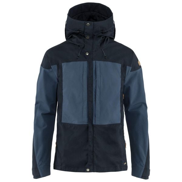 Kurtka outdoorowa męska Fjallraven Keb Jacket. Czarne kurtki męskie Fjällräven, m, bez wzorów, z softshellu, bez kaptura. Za 1,059.99 zł.
