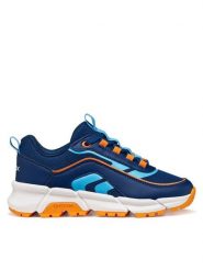Geox Sneakersy J Flexyper Plus Boy J56MVB 01454 C0693 S Granatowy. Niebieskie buty sportowe chłopięce Geox, bez wzorów, z materiału, bez zapięcia. Za 269.99 zł.