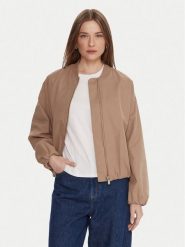 Tatuum Kurtka bomber Sakalino T2503.012 Beżowy Loose Fit. Brązowe kurtki damskie Tatuum, m, bez wzorów, z syntetyku, bez kaptura. Za 549.99 zł.