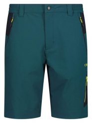 Cmp Bermudy funkcyjne w kolorze turkusowym rozmiar: 52. Niebieskie szorty męskie CMP, bez wzorów, z materiału. Za 110.81 zł.