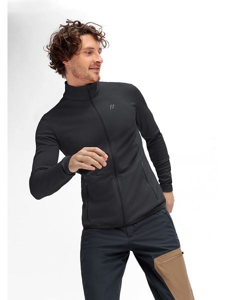 Maier Sports Kurtka funkcyjna "Sinaia" - Slim fit - w kolorze czarnym rozmiar: 52. Czarne kurtki outdoor męskie Maier Sports, bez wzorów, z materiału, bez kaptura. Za 344.95 zł.
