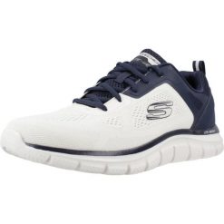 Buty Mężczyzna Skechers Track biały. Brązowe buty fitness męskie Skechers, na fitness i siłownię. Za 273.99 zł.