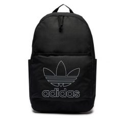 Plecak adidas. Czarne plecaki damskie Adidas, bez wzorów, sportowe. Za 99.99 zł.