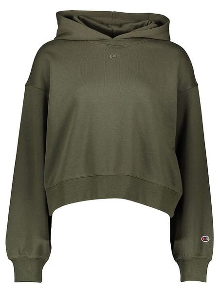 Champion Bluza w kolorze khaki rozmiar: L. Brązowe bluzy z kapturem damskie CHAMPION, l, z bawełny. Za 65.38 zł.