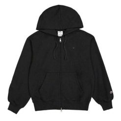 Bluza Rozpinana Damska Jeden Kolor. Czarne bluzy bez kaptura damskie CHAMPION. Za 318.99 zł.