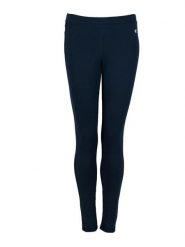 Legginsy fitness damskie. Niebieskie legginsy damskie CHAMPION, xs, bez wzorów, z bawełny, na fitness i siłownię. Za 103.00 zł.