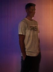 4F T-shirt regular z nadrukiem męski 4F x Robert Lewandowski - biały XXL. Białe t-shirty męskie 4f, m, bez wzorów, z bawełny, bez kołnierzyka. Za 79.99 zł.